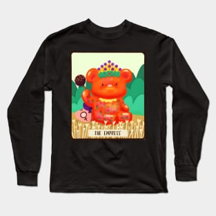 Dessert Tarot card-The Empress Long Sleeve T-Shirt